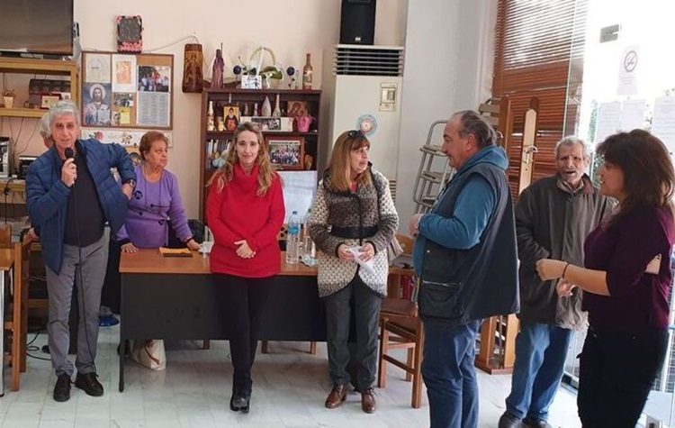 Ενημέρωση στα ΚΑΠΗ Μεταμόρφωσης για την πρόληψη του κορωνοϊού