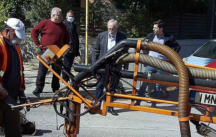 «Οικολογική» αποκατάσταση δρόμων σε Παράδεισο και Πολύδροσο Αμαρουσίου