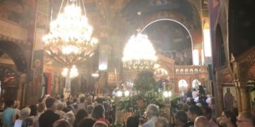 Oι Ιερές Ακολουθίες στο Ναό Παναγίας Φανερωμένης Χολαργού