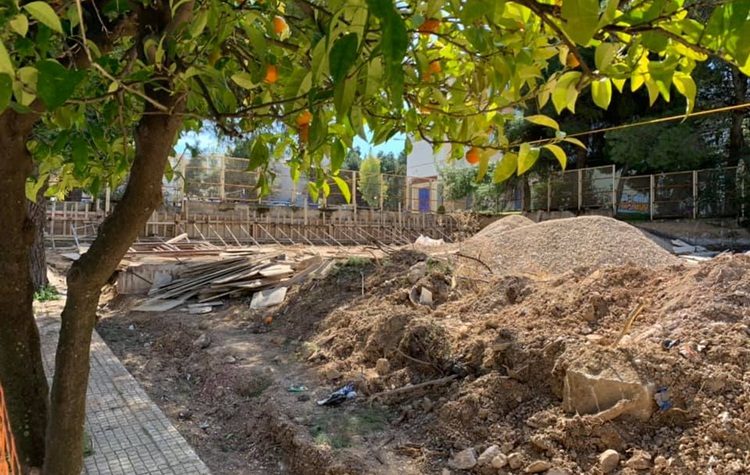 Ξεκίνησαν οι εργασίες στο προαύλιο του Γυμνασίου Λυκόβρυσης