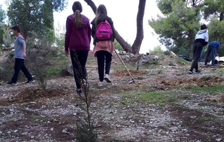 «Γέμισε» με πράσινο και παιδικά χαμόγελα ο Υμηττός