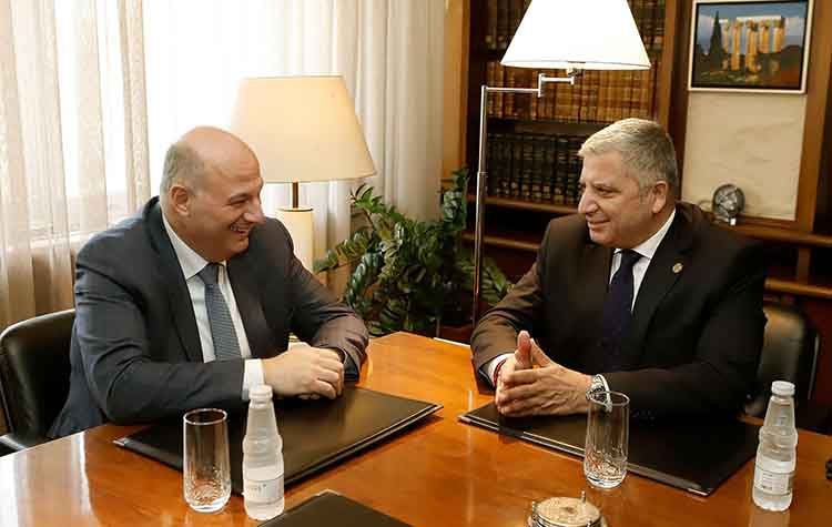 Συνάντηση Πατούλη με τον υπoυργό Δικαιοσύνης Κ. Τσιάρα