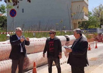 Αυτοψία Αμπατζόγλου στα έργα σε Κοκκινιά, Άγιο Θωμά και Εργατικές Κατοικίες