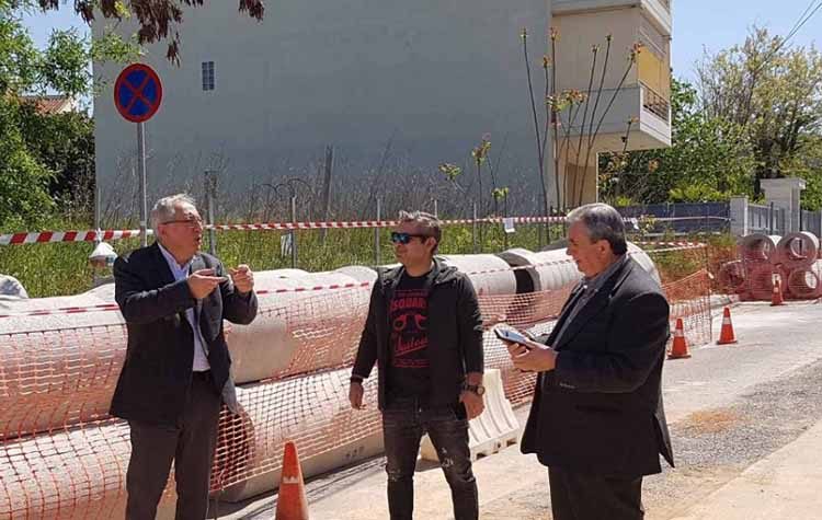 Αυτοψία Αμπατζόγλου στα έργα σε Κοκκινιά, Άγιο Θωμά και Εργατικές Κατοικίες