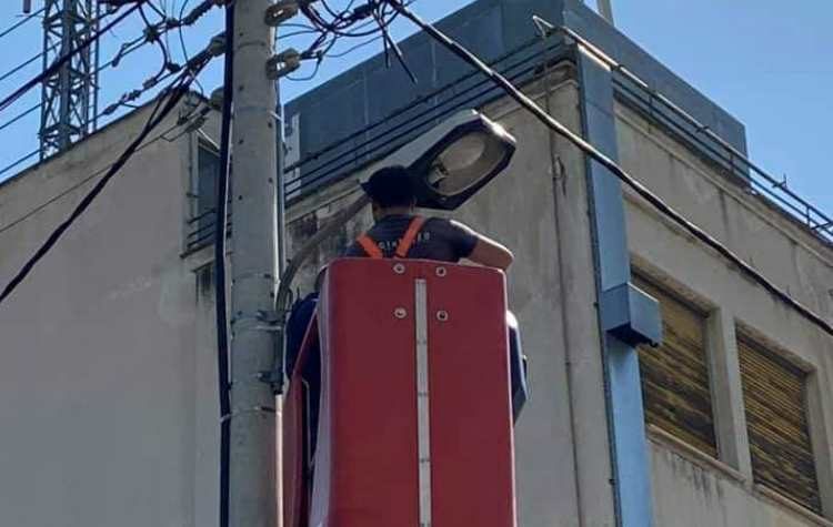 Προχωρά η αναβάθμιση του ηλεκτροφωτισμού από τον Δήμο