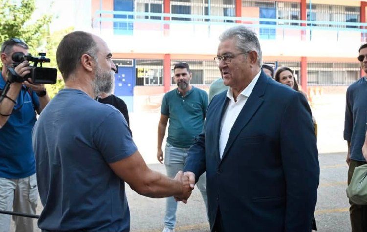Δημήτρης Κουτσούμπας - Ηλίας Λούμος