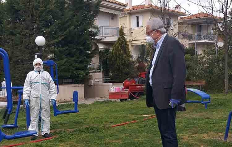 Ευχαριστήρια - ευχετήρια επιστολή στους εργαζόμενους Καθαριότητας και Ανακύκλωσης