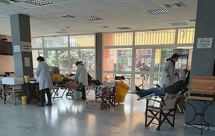 Άλλες 76 φιάλες αίματος συγκεντρώθηκαν από τη διήμερη εθελοντική αιμοδοσία