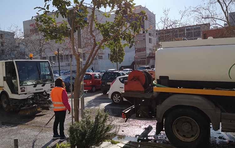 Συνέχεια στις απολυμάνσεις της Νέας Φιλαδέλφειας και της Νέας Χαλκηδόνας λόγω κορωνοΐού