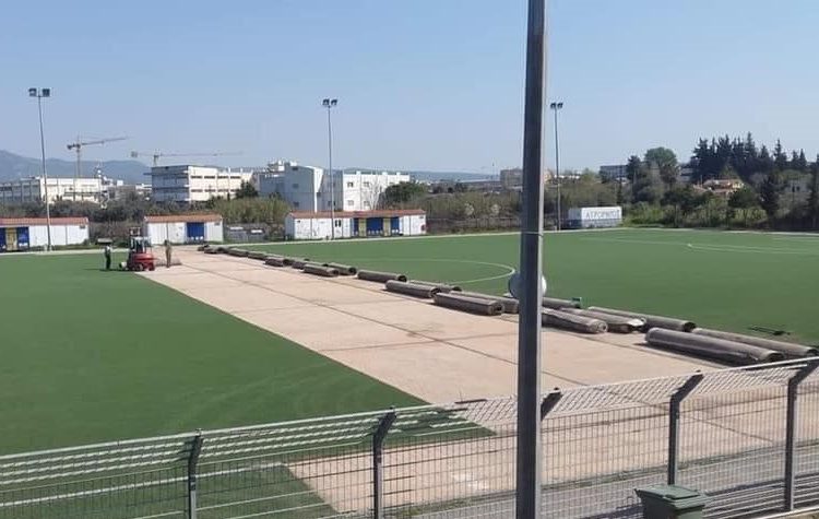 Προχωρούν οι εργασίες στο Διαδημοτικό Αθλητικό Κέντρο Λυκόβρυσης - Μεταμόρφωσης