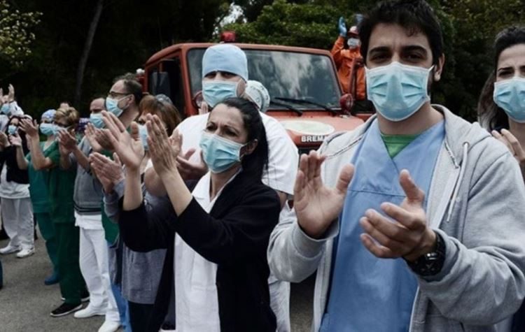 Ηχηρό μήνυμα στήριξης εθελοντών του Υμηττού σε γιατρούς και νοσηλευτές