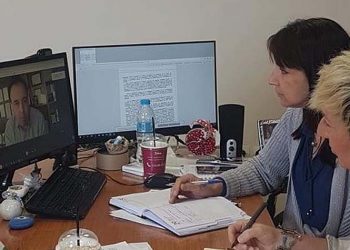 Σε τηλεδιάσκεψη με τον υφυπουργό Αθλητισμού συμμετείχε η Δήμητρα Κεχαγιά