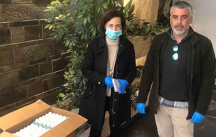 Λουκία Κεφαλογιάννη: Διανομή αγαθών σε ιδρύματα του Βορείου Τομέα