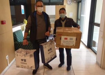 3000 μάσκες πρόσφερε η Πρεσβεία της Κίνας στον Δήμο