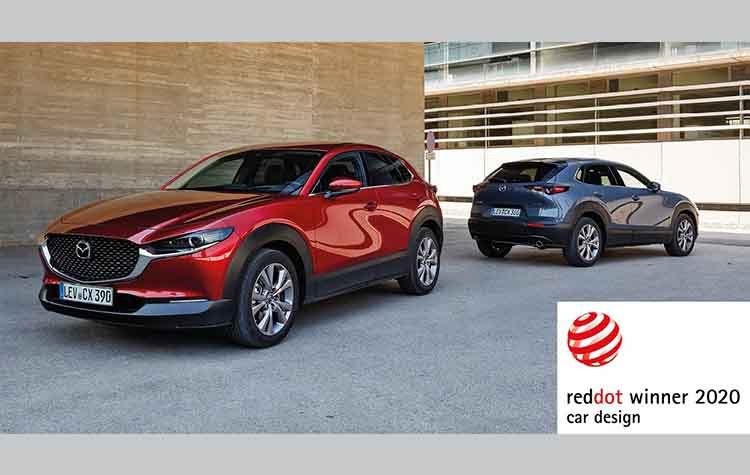 Τα νέα Mazda CX - 30 και MX - 30 κατακτούν το βραβείο Red Dot design