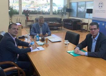 Συνάντηση Πατούλη με τον πρόεδρο του Πράσινου Ταμείου για το Πάρκο Τρίτση