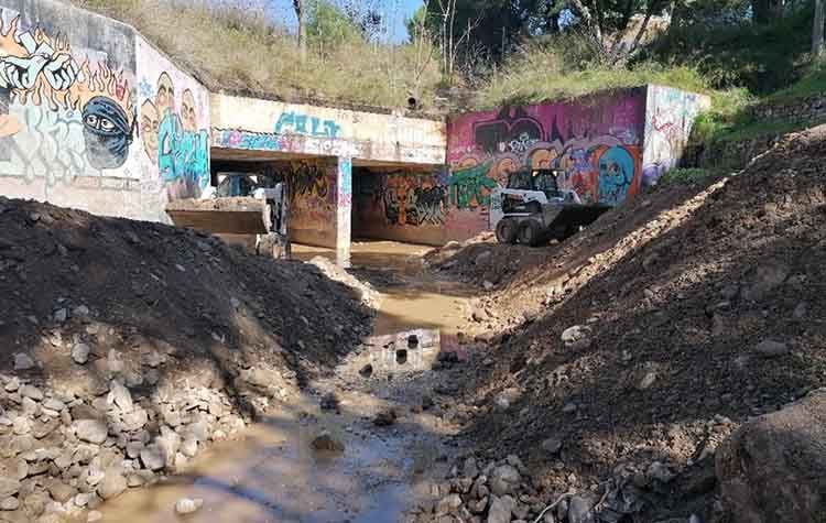 Eπιθεώρηση και καθαρισμοί ρεμάτων της Αττικής από την Περιφέρεια