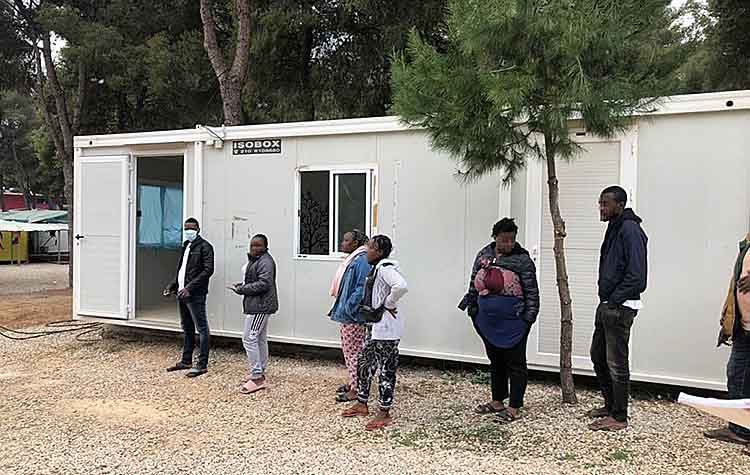 Σε καραντίνα η δομή φιλοξενίας προσφύγων και μεταναστών στη Ριτσώνα