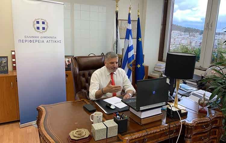 Νέα τηλεδιάσκεψη Πατούλη με αντιπεριφερειάρχες και Εντεταλμένους περιφερειακούς συμβούλους