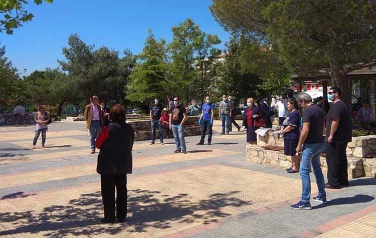 Τιμήθηκε στην πλατεία της Νέας Πεντέλης η 9η Μάη