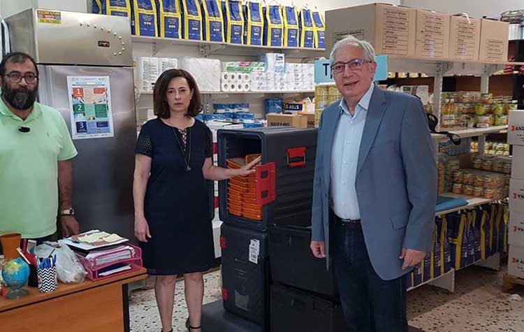 Συνεχίζεται η διανομή γευμάτων στον Δήμο μέσω ΥΠΕΣ και Περιφέρειας