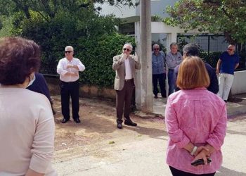 Αμπατζόγλου στο Νέο Μαρούσι: «Διάλογος με τους πολίτες σε δρόμους και πλατείες»