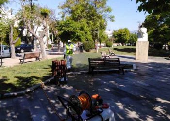 Συνέχεια απολυμάνσεων και καθαρισμών στον Δήμο