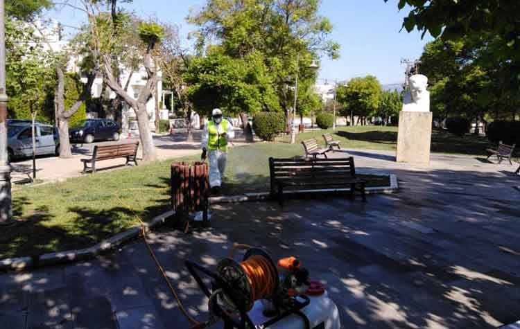 Συνέχεια απολυμάνσεων και καθαρισμών στον Δήμο