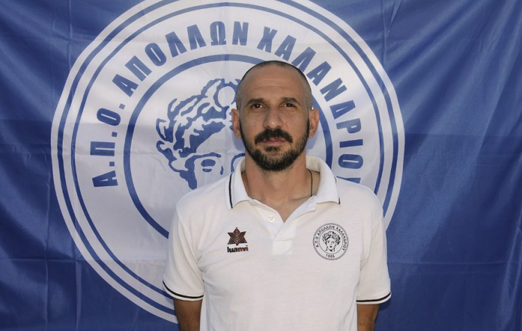 Για 5η χρονιά στο «τιμόνι» του Απόλλωνα Χαλανδρίου ο Χρήστος Βλάχος