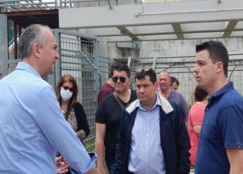 Αυτοψία Σαραούδα - Μαυρίδη στο Διαδημοτικό Αθλητικό Κέντρο