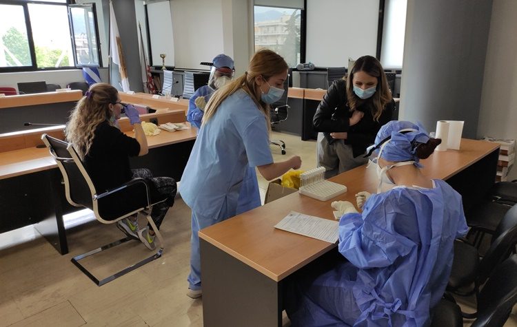 Συνεχίζονται οι προληπτικοί έλεγχοι στους υπαλλήλους του Δήμου