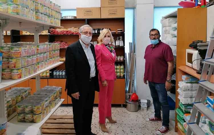 Ο Όμιλος για την UNESCO Β.Π. ενισχύει το Κοινωνικό Παντοπωλείο Αμαρουσίου