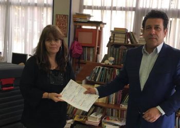 Παραχώρησε το 50% της αντιμισθίας του Απριλίου στο Κοινωνικό Παντοπωλείο ο Αλέξιος Μακρής