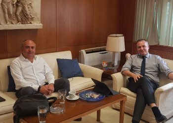 Συνάντηση Μπάμπαλου - Διοικητή της ΣΤΑΣΥ για την εύρυθμη λειτουργία του σταθμού ΗΣΑΠ