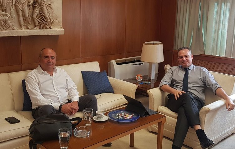 Συνάντηση Μπάμπαλου - Διοικητή της ΣΤΑΣΥ για την εύρυθμη λειτουργία του σταθμού ΗΣΑΠ