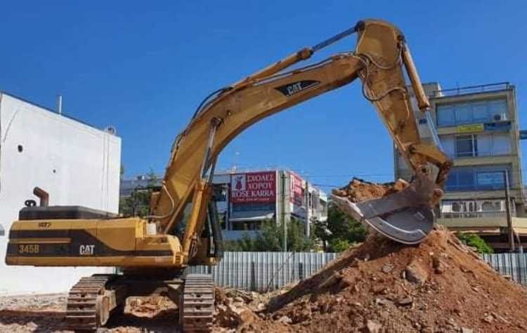 «Έπιασαν» δουλειά οι μπουλντόζες για το νέο ιδιόκτητο δημαρχείο