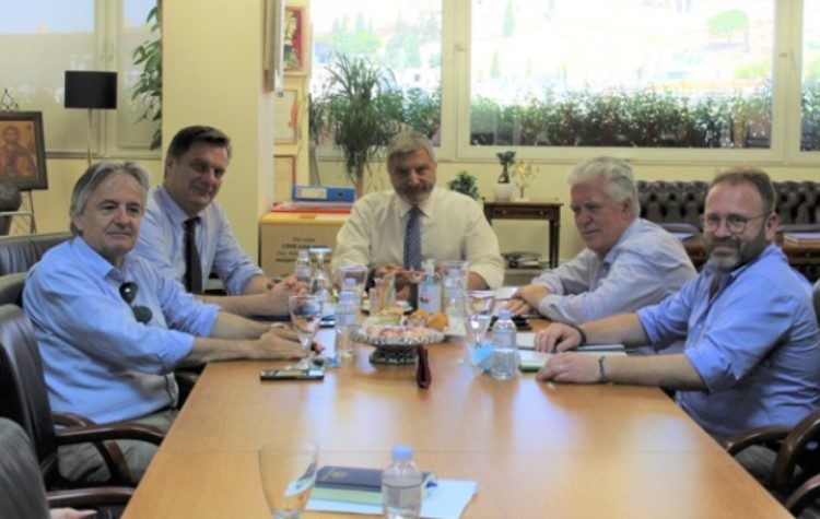 Νέο Δημαρχείο, Άι Γιάννης και αναπλάσεις στo επίκεντρο της συνάντησης Πατούλη - Ζορμπά