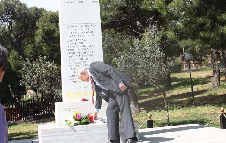 Το παράρτημα Μελισσίων - Πεντέλης ΠΕΑΕΑ - ΔΣΕ τίμησε τη μνήμη των πεσόντων στην Καισαριανή