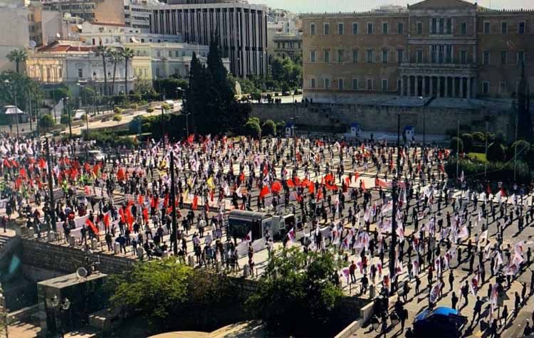 Πρωτομαγιά: Εντυπωσιακή εικόνα