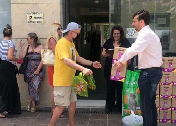 Νέα δράση σίτισης αδέσποτων από τον Δήμο Βριλησσίων και εθελοντές