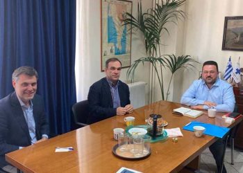 Με τον Γιώργο Στρατάκο συναντήθηκε ο Νίκος Χιωτάκης