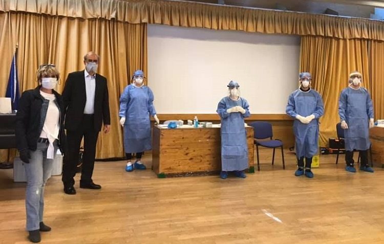 Προληπτικός έλεγχος 139 ατόμων για κορωνοΐό  από τον ΕΟΔΥ