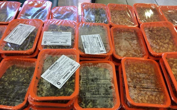 500 μερίδες φαγητού σε ευπαθείς ομάδες πολιτών
