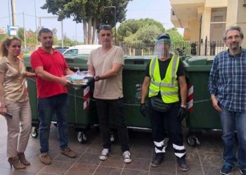 Παραδόθηκαν προσωπίδες για τη μάχη κατά του κορωνοϊού
