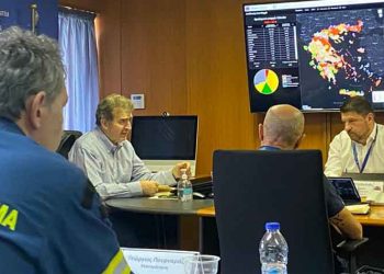 Χαρδαλιάς - Χρυσοχοΐδης: «Έτοιμοι για την αντιπυρική περίοδο»