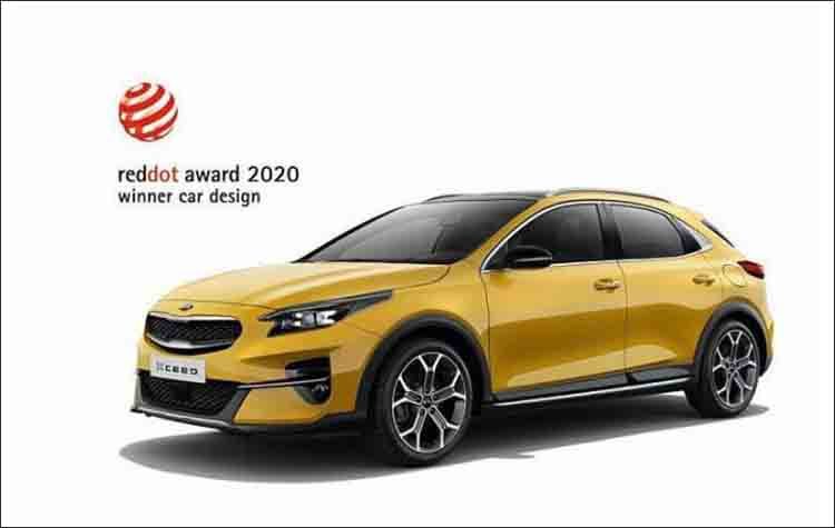 Bραβείο σχεδιασμού Red Dot Design 2020  για το Kia XCeed