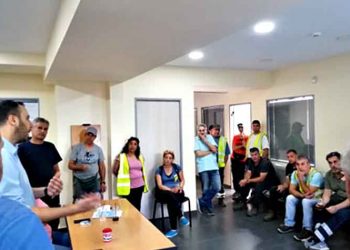 Με εργαζόμενους στην Καθαριότητα του Δήμου συναντήθηκε ο Γιάννης Πισιμίσης