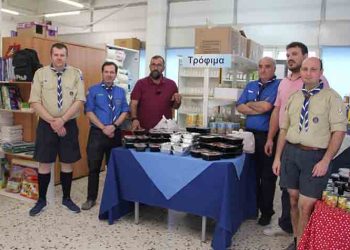 3ο Συστήμα Αεροπροσκόπων Αμαρουσίου: Προσφορά στο Κοινωνικό Παντοπωλείο