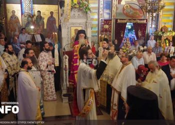 Στον άνοιγμα Πρωτόθρονων 2020 του Ι.Ν. Αποστόλων Πέτρου και Παύλου ο Τ. Μαυρίδης