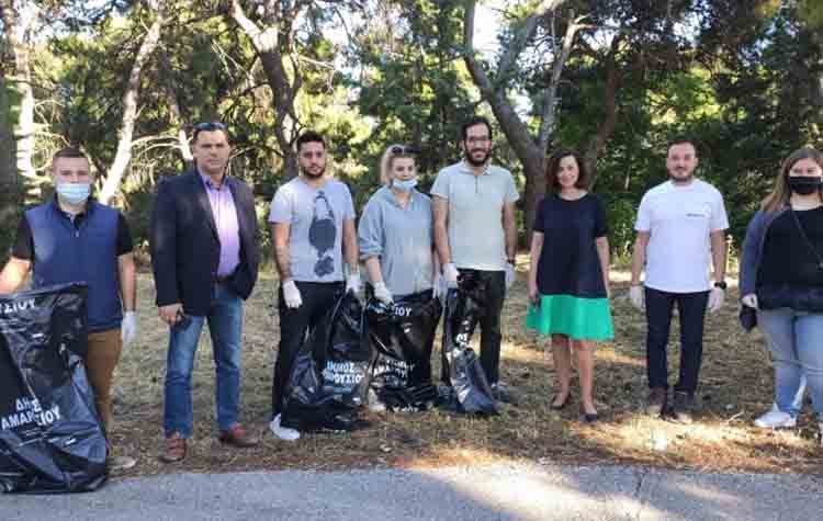 Διπλή δράση εθελοντικού καθαρισμού από την ΟΝΝΕΔ Αμαρουσίου